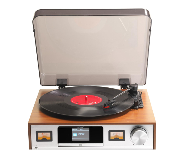 Denver Retro wieża stereo Denver MRD-52 z gramofonem light wood - 1535097 - zdjęcie